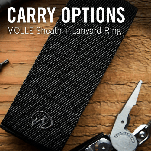 MOLLE Sheath and Lanyard Ring for Rebar