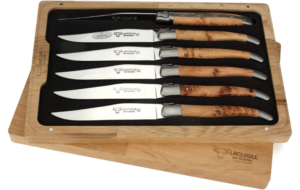 A Slice of Elegance Laguiole Steak Knives