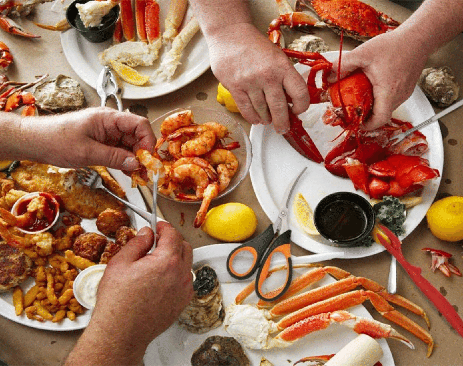 A seafood feast fit for a King!