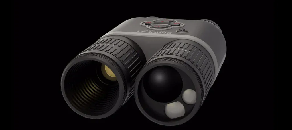 Thermal range finder or thermal rangefinder binoculars for the toughest task and roughest game animals