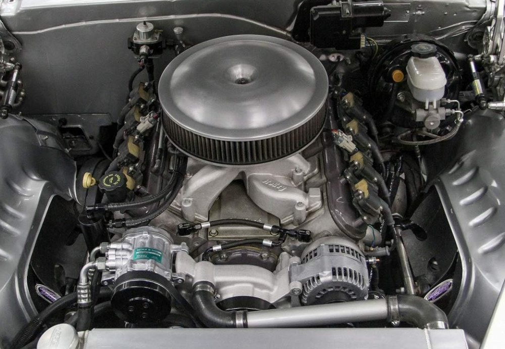 A LS accessory drive that puts the major parts lower in the engine bay, it just feels like a Hot Rod!